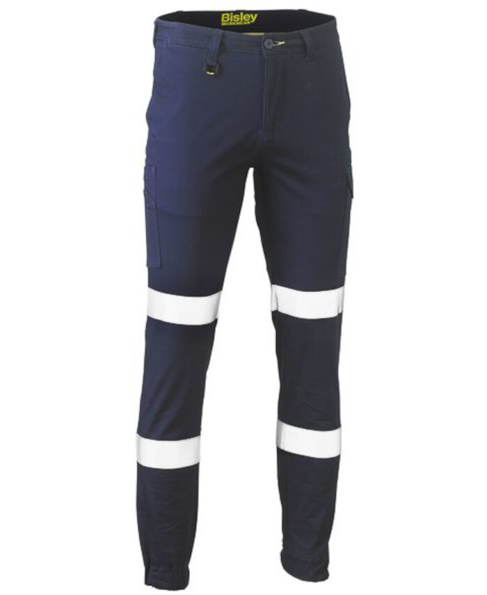 Bisley Taped Biomotion Stretch Cotton Drill Pants BP6008T