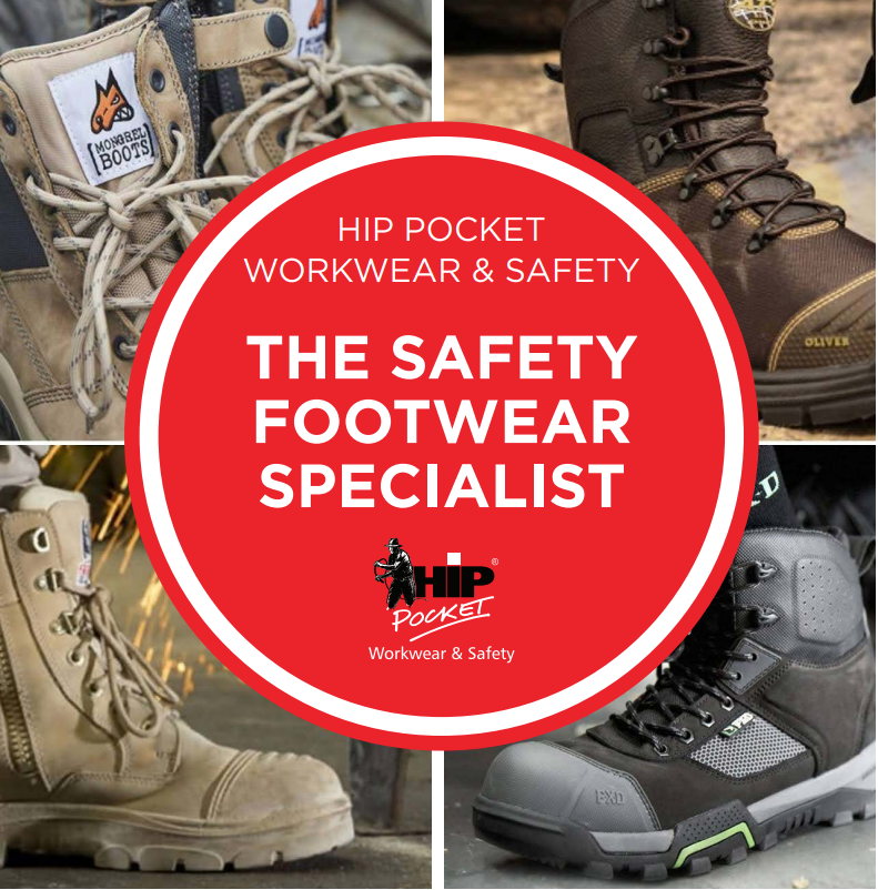 Safety Footwear - Hip Pocket Workwear