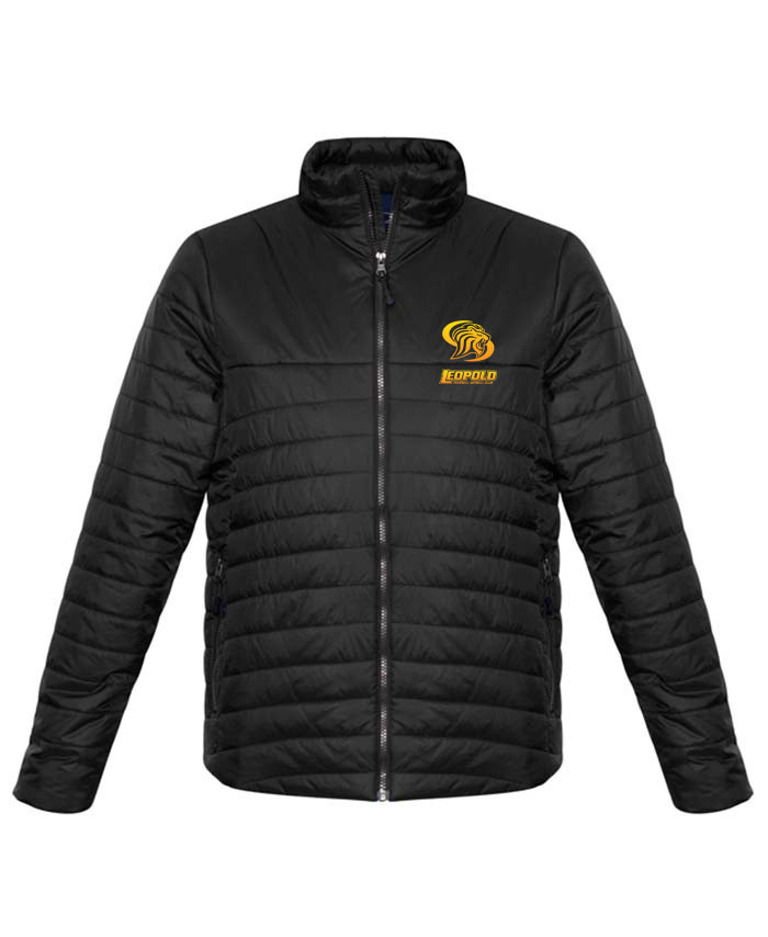 WORKWEAR, SAFETY & CORPORATE CLOTHING SPECIALISTS  - Mens Puffer Jacket (Inc Leopold Logo)