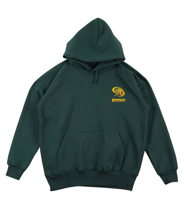 WORKWEAR, SAFETY & CORPORATE CLOTHING SPECIALISTS  - Kid's Fleece Hoodie (Inc Leopold Logo)