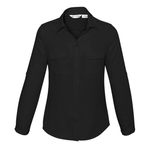 WORKWEAR, SAFETY & CORPORATE CLOTHING SPECIALISTS  - Ladies Madison Long Sleeve