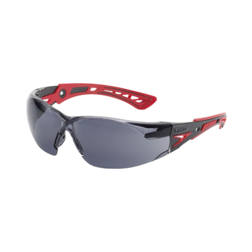 WORKWEAR, SAFETY & CORPORATE CLOTHING SPECIALISTS  - RUSH+ PLATINUM AS/AF Smoke Lens - Spectacles