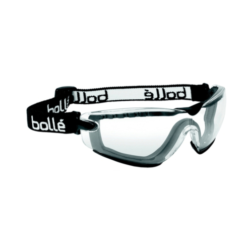 WORKWEAR, SAFETY & CORPORATE CLOTHING SPECIALISTS  - COBRA TPR PLATINUM AS/AF Clear Lens - Goggles