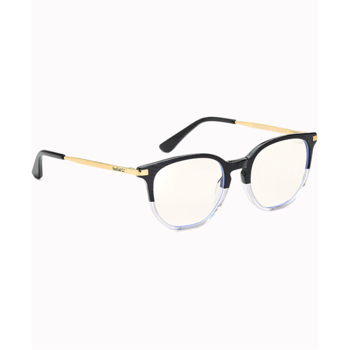 WORKWEAR, SAFETY & CORPORATE CLOTHING SPECIALISTS  - BARCELONA - Women ProBlu Clear Lens Blk/Clr Frame W/Gold Metal Temple & Blk Temple Tip