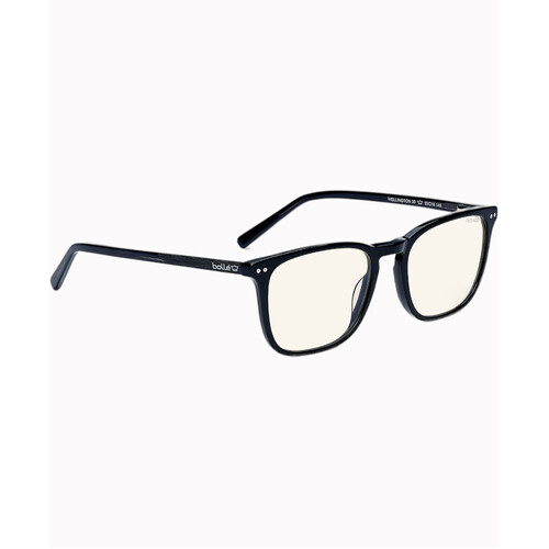 WORKWEAR, SAFETY & CORPORATE CLOTHING SPECIALISTS  - WELLINGTON - Unisex ProBlu Clear Lens Black Frame/Temples