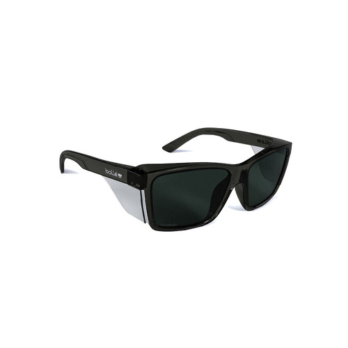 WORKWEAR, SAFETY & CORPORATE CLOTHING SPECIALISTS  - STKS 420 -Smoke Polarized PC Lens -AS -Graphite PC Temples/Frame