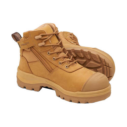 WORKWEAR, SAFETY & CORPORATE CLOTHING SPECIALISTS  - 8550 - RotoFlex - Wheat water-resistant nubuck 135mm safety boot