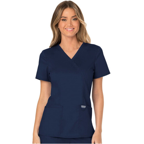 WORKWEAR, SAFETY & CORPORATE CLOTHING SPECIALISTS  - Revolution - Ladies Mock Wrap Top