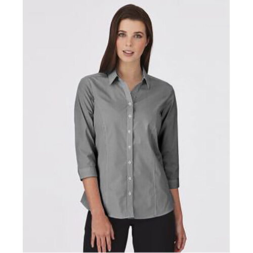 WORKWEAR, SAFETY & CORPORATE CLOTHING SPECIALISTS  - Pippa Check - 3/4 Sleeve Shirt - Ladies