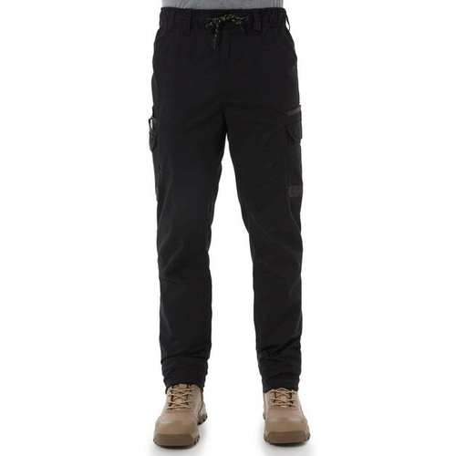 WORKWEAR, SAFETY & CORPORATE CLOTHING SPECIALISTS  - WP-12 - ELASTIC WAIST STRETCH RIPSTOP WORK PANT