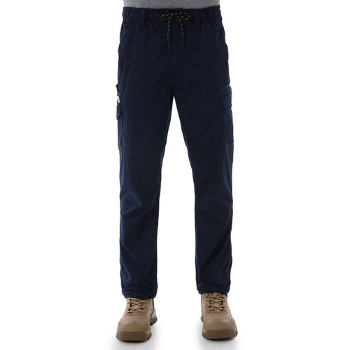 WORKWEAR, SAFETY & CORPORATE CLOTHING SPECIALISTS  - WP-12 - ELASTIC WAIST STRETCH RIPSTOP WORK PANT