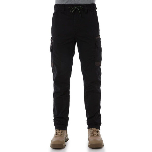 WORKWEAR, SAFETY & CORPORATE CLOTHING SPECIALISTS  - WP-12C - ELASTIC WAIST STRETCH RIPSTOP WORK PANT