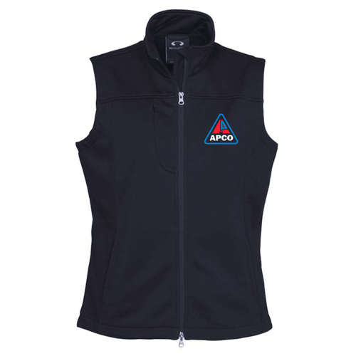 WORKWEAR, SAFETY & CORPORATE CLOTHING SPECIALISTS  - Ladies Biz Tech Soft Shell Vest - Navy