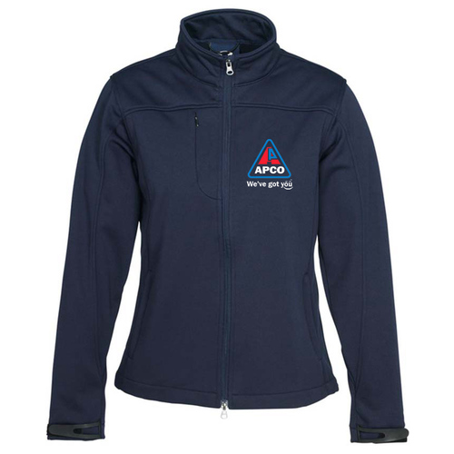 WORKWEAR, SAFETY & CORPORATE CLOTHING SPECIALISTS  - Ladies Biz Tech Soft Shell Jacket - Navy