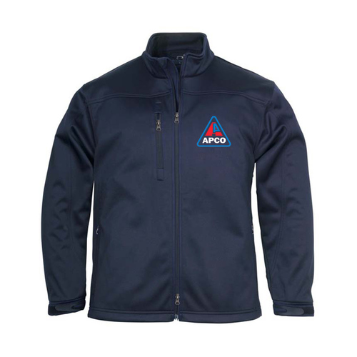WORKWEAR, SAFETY & CORPORATE CLOTHING SPECIALISTS  - Mens Biz Tech Soft Shell Jacket - Navy