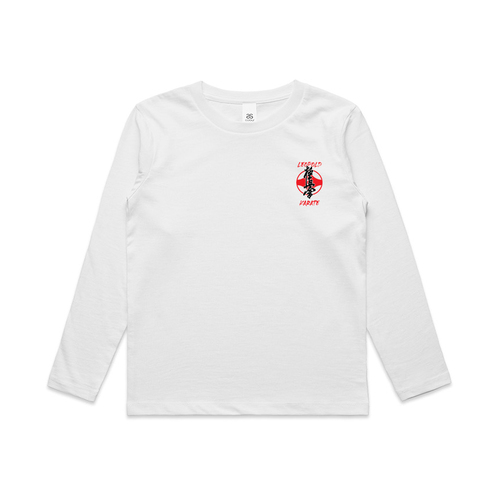 WORKWEAR, SAFETY & CORPORATE CLOTHING SPECIALISTS  - Kids Long Sleeve Staple Tee - White