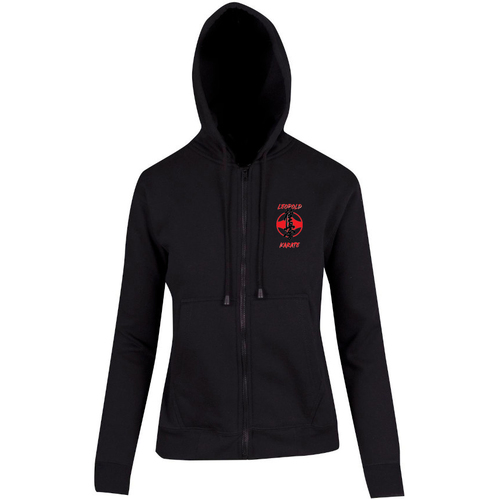 WORKWEAR, SAFETY & CORPORATE CLOTHING SPECIALISTS  - Juniors Zipper Hoodie - Black
