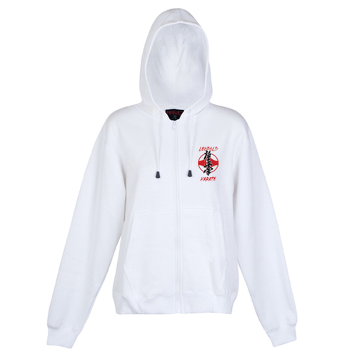 WORKWEAR, SAFETY & CORPORATE CLOTHING SPECIALISTS  - Juniors Zipper Hoodie - White