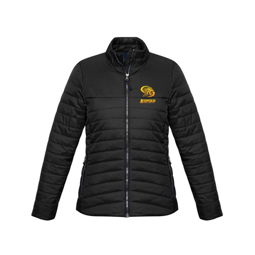 WORKWEAR, SAFETY & CORPORATE CLOTHING SPECIALISTS  - Ladies Puffer Jacket (Inc Leopold Logo)