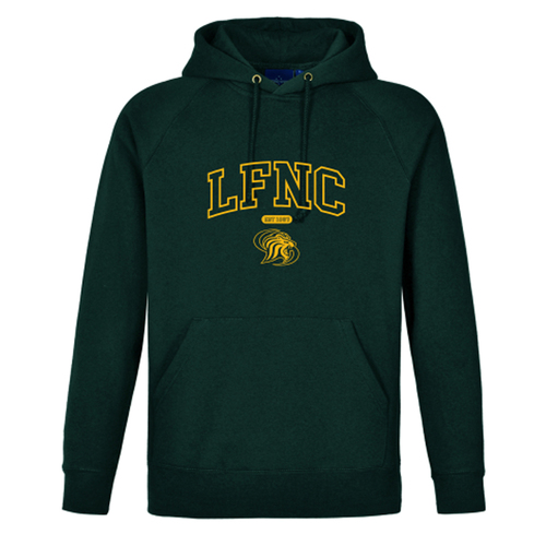 WORKWEAR, SAFETY & CORPORATE CLOTHING SPECIALISTS  - New College Print Hoodie (Inc Leopold Logo)