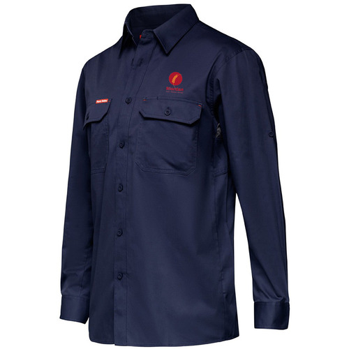 WORKWEAR, SAFETY & CORPORATE CLOTHING SPECIALISTS  - Core - Mens L/S L/weight Ventilated Shirt (Inc Embroidery)