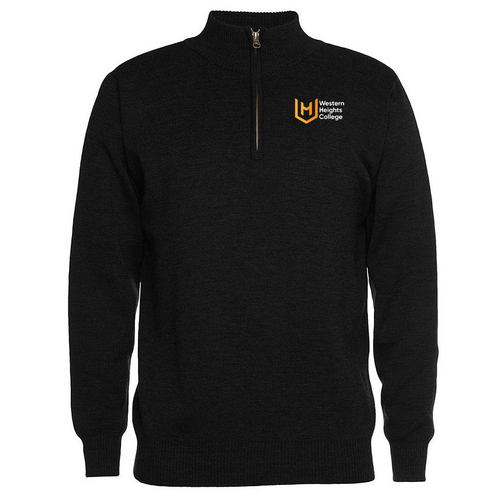 WORKWEAR, SAFETY & CORPORATE CLOTHING SPECIALISTS  - JB's Wear Mens Corporate 1/2 Zip Jumper (Inc EMB Logo)