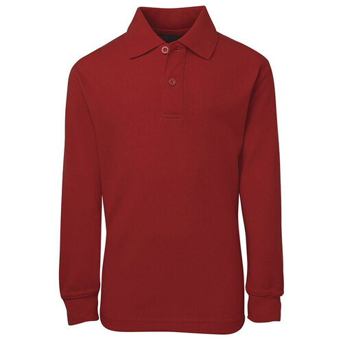 WORKWEAR, SAFETY & CORPORATE CLOTHING SPECIALISTS  - JB's Kids Long Sleeve 210 Polo