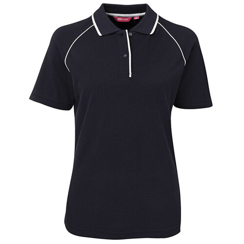 WORKWEAR, SAFETY & CORPORATE CLOTHING SPECIALISTS  - JB's Ladies Raglan Polo