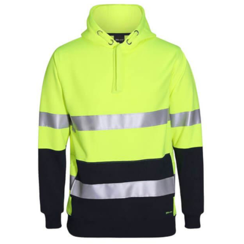 WORKWEAR, SAFETY & CORPORATE CLOTHING SPECIALISTS  - JB's Hi Vis Day Night 330G Pullover Hoodie