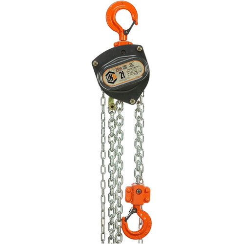 WORKWEAR, SAFETY & CORPORATE CLOTHING SPECIALISTS  - LINQ CHAIN BLOCK ELITE 2 TONNE CAPACITY 3M LONG INDUSTRIAL