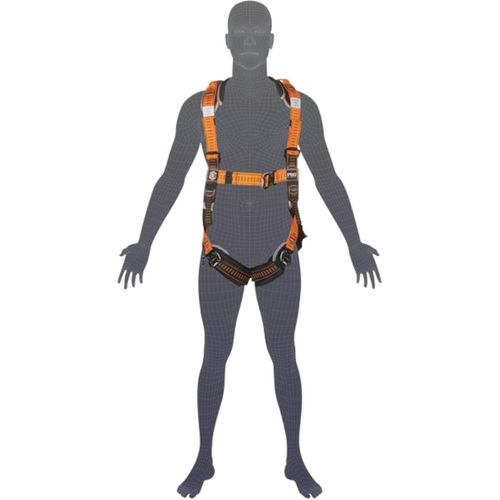 WORKWEAR, SAFETY & CORPORATE CLOTHING SPECIALISTS  - HARNESS- ELITE RIGGERS- XL-2XL WITH NYLON HARNESS BAG