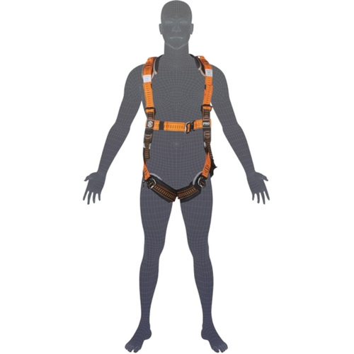 WORKWEAR, SAFETY & CORPORATE CLOTHING SPECIALISTS  - LINQ Elite Riggers Harness - Small (S) cw Harness Bag (NBHAR)