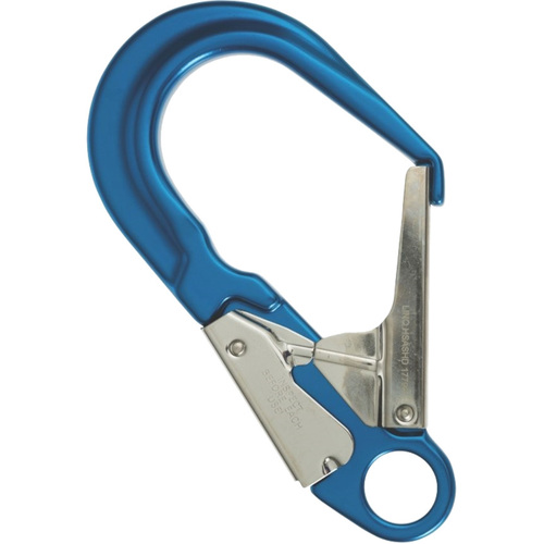 WORKWEAR, SAFETY & CORPORATE CLOTHING SPECIALISTS  - LINQ Double Action Scaff Hook 60Mm Opening Aluminium