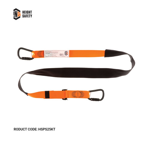 WORKWEAR, SAFETY & CORPORATE CLOTHING SPECIALISTS  - POLE STRAP 2.5M SNAP HOOK