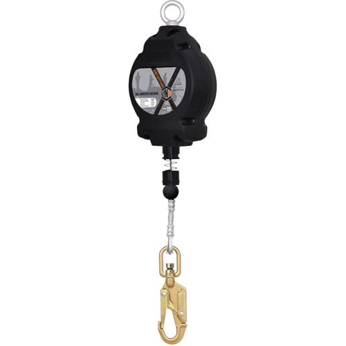 WORKWEAR, SAFETY & CORPORATE CLOTHING SPECIALISTS  - LINQ Self Retractable LOQ-BLOQ Wire Rope Range 140Kg 10M