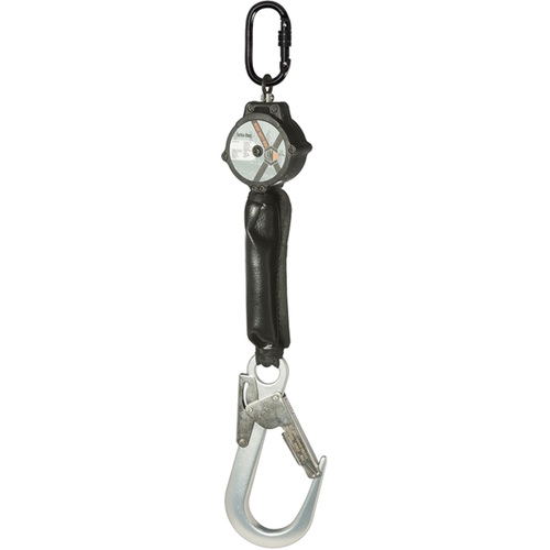 WORKWEAR, SAFETY & CORPORATE CLOTHING SPECIALISTS  - MICRON 2M SCREW GATE KARABINER & ALUMINUM D/A SCAFF HOOK