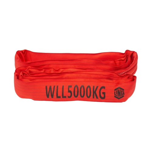 WORKWEAR, SAFETY & CORPORATE CLOTHING SPECIALISTS  - SLING ROUND 7:1 WLL  POLYESTER 5T 4.0M