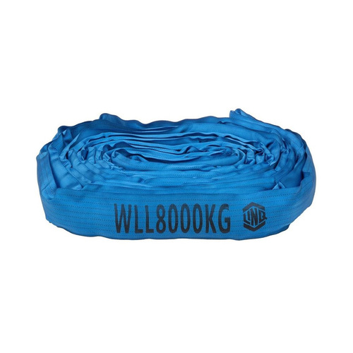 WORKWEAR, SAFETY & CORPORATE CLOTHING SPECIALISTS  - Sling Round 7:1 WLL Polyester 8t 5.0m