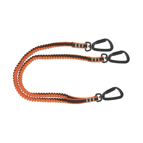 WORKWEAR, SAFETY & CORPORATE CLOTHING SPECIALISTS  - Tool Lanyard Twin Tail- Dbl Act Kara x 3