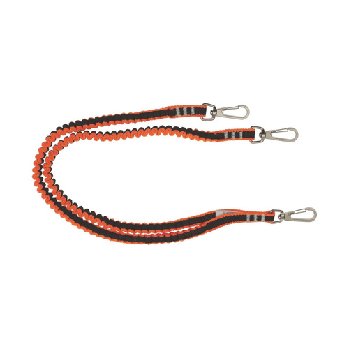 WORKWEAR, SAFETY & CORPORATE CLOTHING SPECIALISTS  - Tool Lanyard Twin Tail- Snap Kara x 3