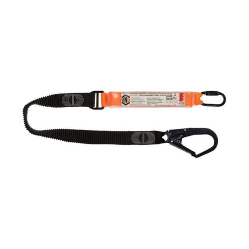 WORKWEAR, SAFETY & CORPORATE CLOTHING SPECIALISTS  - LINQ Elite Single Leg Elasticated Lanyard with Hardware KD & SD