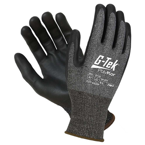 WORKWEAR, SAFETY & CORPORATE CLOTHING SPECIALISTS  - G-TEK X7 PLATINUM F+ 18 GAUGE POLYKOR NITRILE/PPU