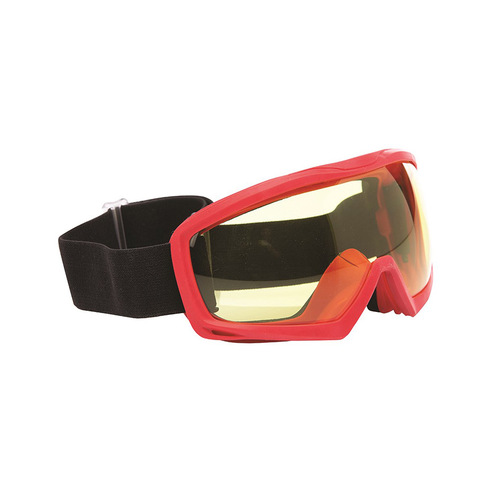 WORKWEAR, SAFETY & CORPORATE CLOTHING SPECIALISTS  - Inferno FR Goggle / Red Frame Amber Lens