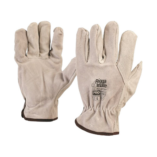 WORKWEAR, SAFETY & CORPORATE CLOTHING SPECIALISTS  - Cowsplit Riggers Gloves