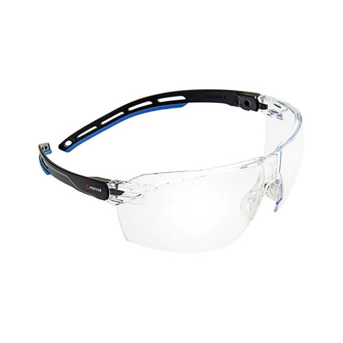 WORKWEAR, SAFETY & CORPORATE CLOTHING SPECIALISTS  - PROTEUS 3 SAFETY GLASSES CLEAR LENS SUPER LIGHT SPEC