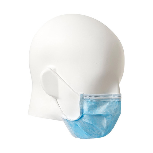 WORKWEAR, SAFETY & CORPORATE CLOTHING SPECIALISTS  - Disposable 3 Ply Face Mask. Box of 50 Masks