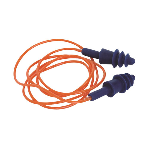 WORKWEAR, SAFETY & CORPORATE CLOTHING SPECIALISTS  - ProSIL CORDED Reusable Silicon Earplugs & Case