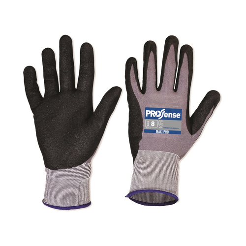 WORKWEAR, SAFETY & CORPORATE CLOTHING SPECIALISTS  - MaxiPro PU/Nitrile Dip on Nylon/Lycra Liner