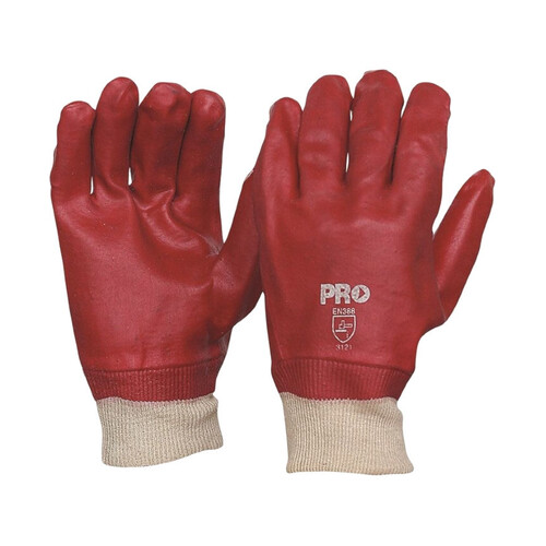 WORKWEAR, SAFETY & CORPORATE CLOTHING SPECIALISTS  - PVC 27cm with knit wrist