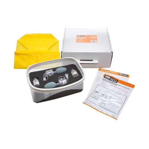 WORKWEAR, SAFETY & CORPORATE CLOTHING SPECIALISTS  - Bitrex Qualitative Fit Test Kit Complete, Hood, Nebulisers, Sensitivity & Test Soloutions